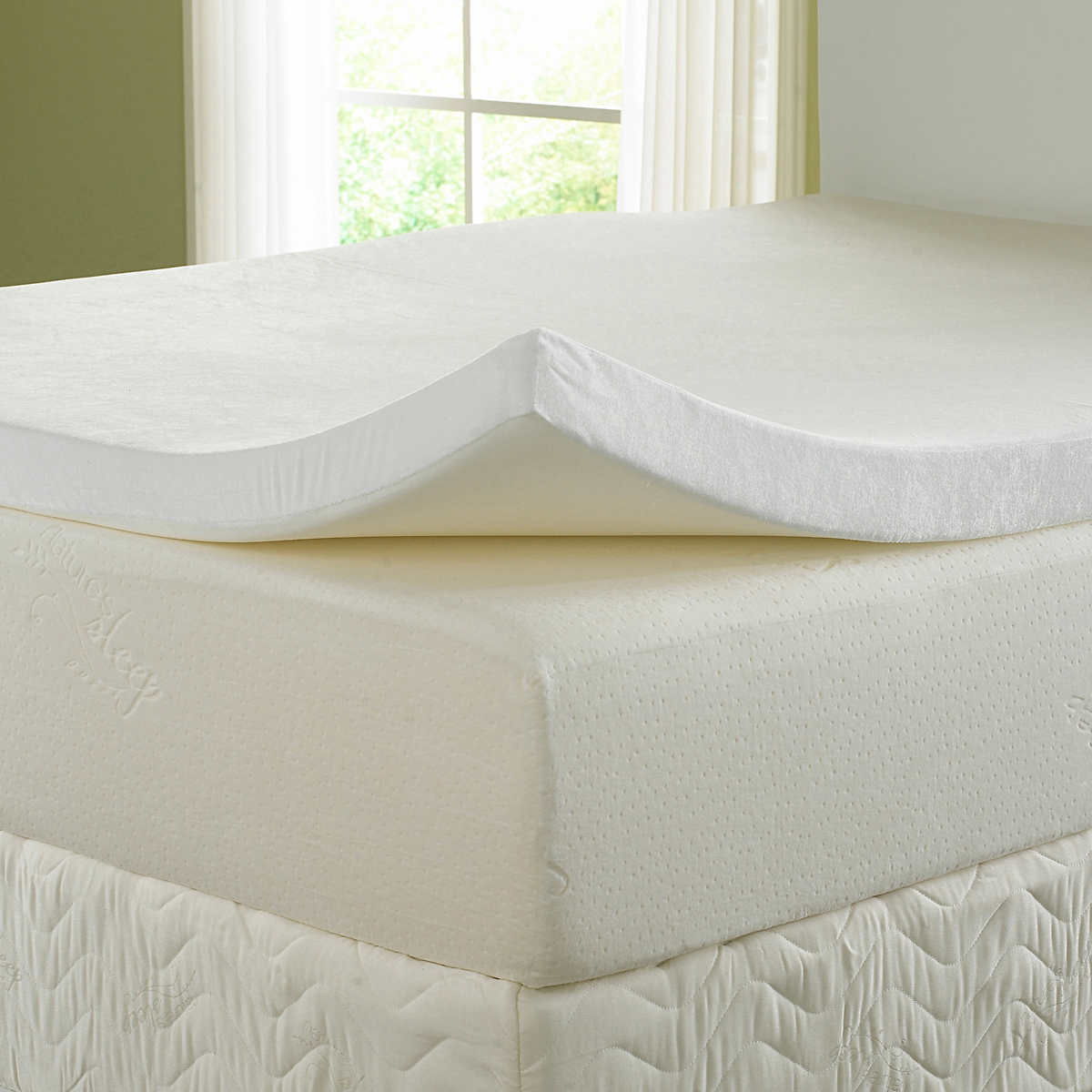 Cubre colchón viscoelástico para un extra de confort •