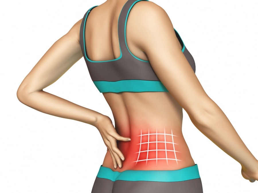 Dolor en la espalda baja : formas de aliviarlo - Colchón Exprés