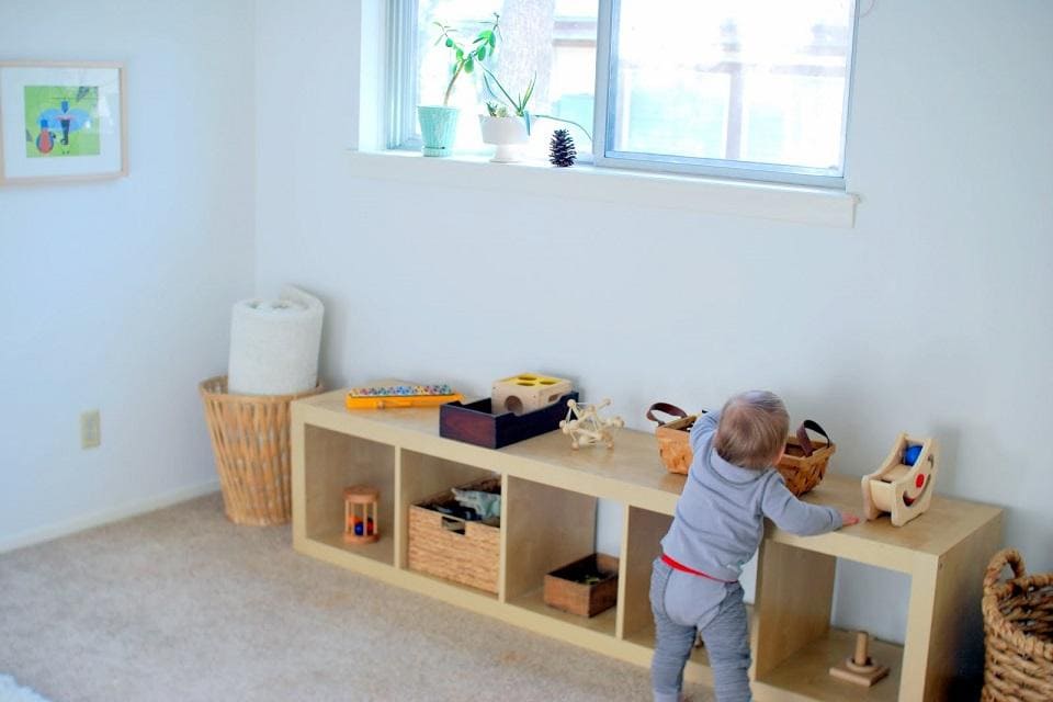 Metodo Montessori para bebés: ¿Como aplicarlo en casa?